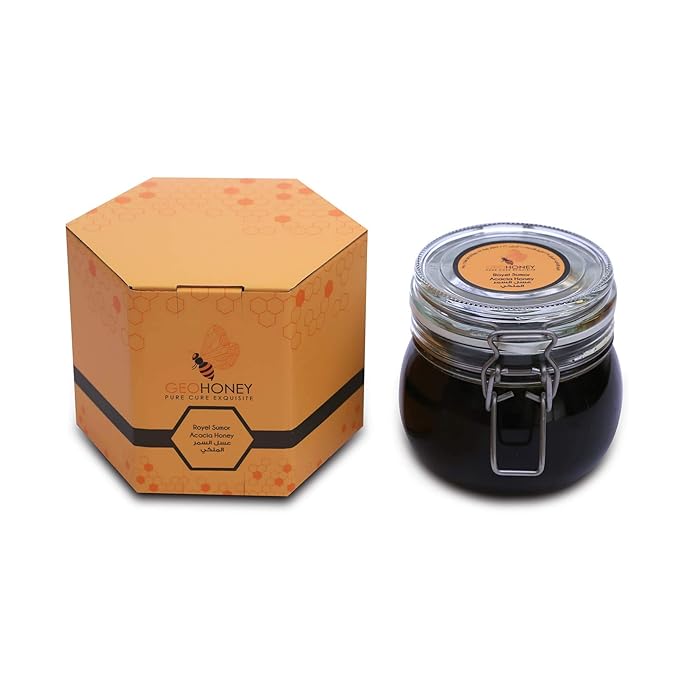 GeoHoney Immune System Booster Package Premium Medicinal Honey Collection 9.3 lb Total 6-Pack