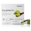 Shaklee Energizing Tea Green Matcha Flavor - Antioxidant-Rich Blend of Green Matcha White and Red Teas for Gentle Energy Lift - Energy Boost On-the-Go Packets - Hot or Cold - 28 Servings