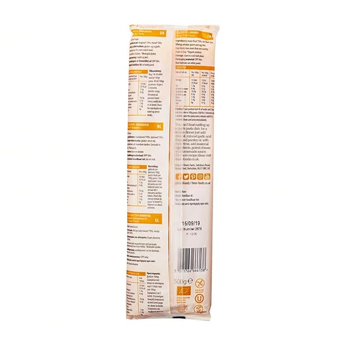 DOVES FARM Organic Maize Rice Spaghetti 500 GR