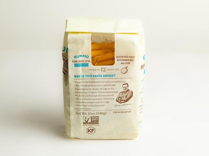 Generic R.ummo Gluten-Free Penne Rigate Pasta 12 oz (Pack of 12)