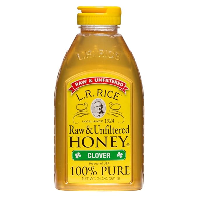 L.R. Rice's 100% Pure Unfiltered Clover Honey 24 Ounce