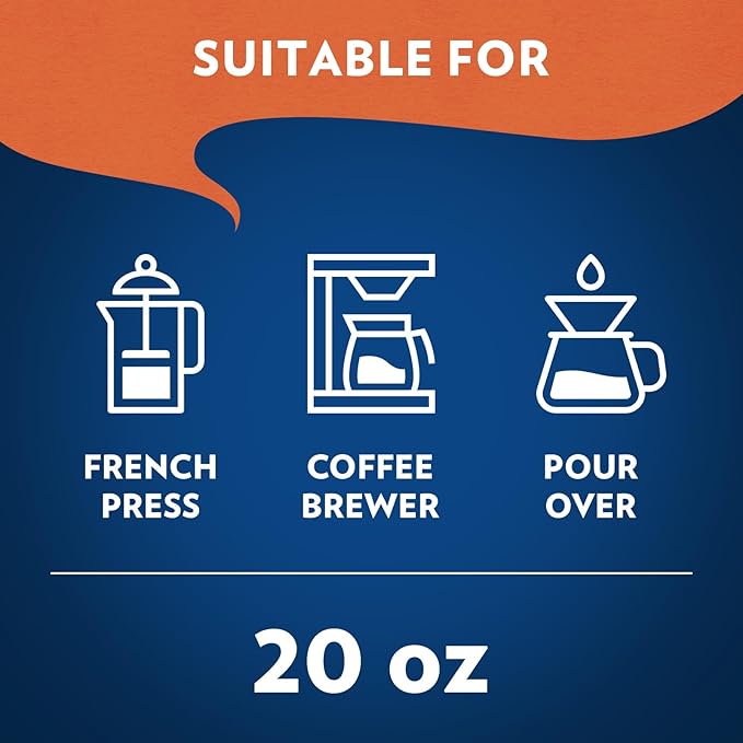 Lavazza Perfetto Ground Coffee Blend Dark Roast 20 Ounce Caramel flavor with Dark and Velvety Texture 100% Arabica (Pack of 2)