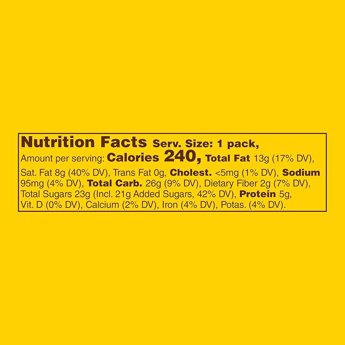 M&ampM’S Peanut Butter &amp Jelly Candy Single Size 1.6 Oz Packs (Pack of 24)