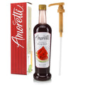Amoretti - Watermelon Beverage Infusion 94 Servings Per Bottle (750 ml) - Drink Mix &amp Water Enhancer with Pump for Flavoring Cocktails Waters Teas and other Beverages Preservative Free