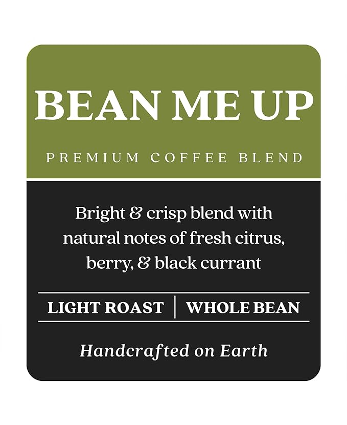 Copper Moon Ground Coffee Bean Me Up Blend Light Roast 3 Bags (12 oz. each)