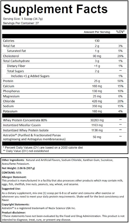 Whey Protein Blend Banana Split Whey: Full-Disclosure Ultra-Delicious Premium Protein