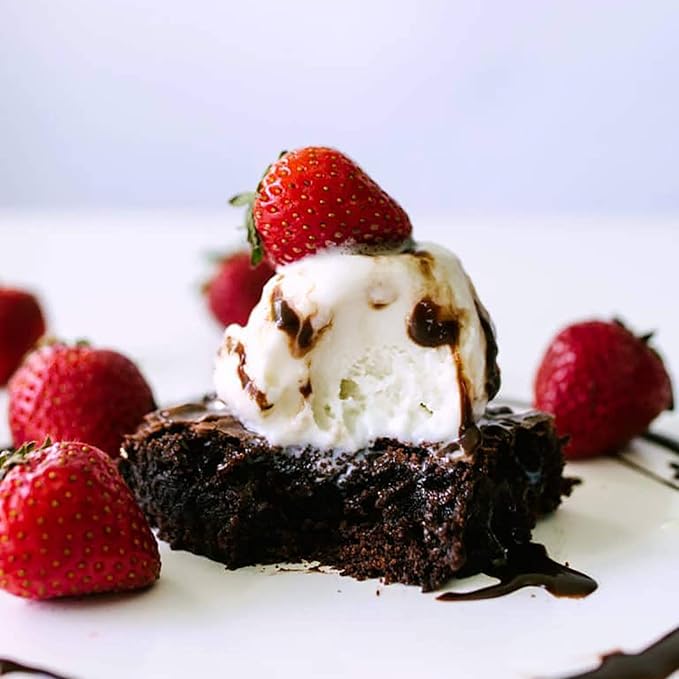 Miss Jones Baking Organic Fudge Brownie Mix Non-GMO Vegan-Friendly: Rich Cocoa (Pack of 3)