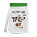 Morning Pep 100% Pure Monk Fruit extract sweetener No Erythritol Monkfruit Extract Powder NON-GMO Project Verified Keto Certified OU kosher No Fillers Zero Calories | Over 900 Servings | 10 oz