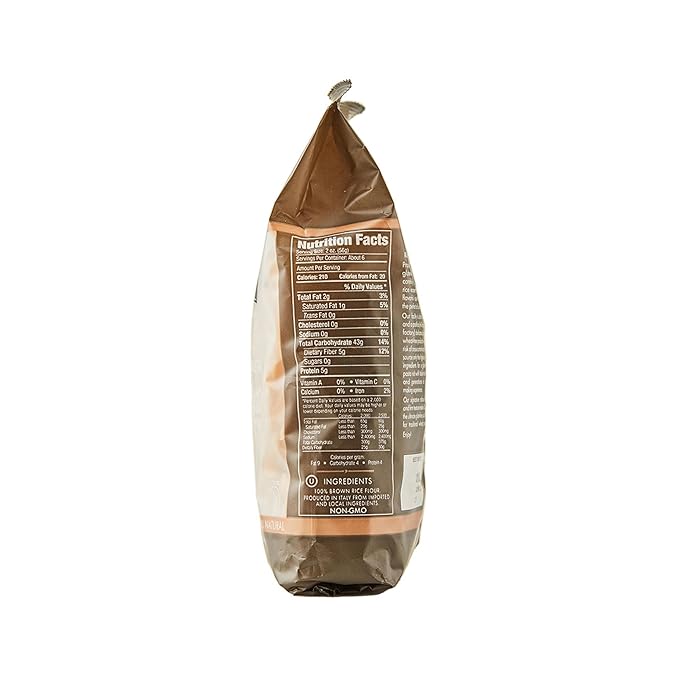 DeLallo Gluten-Free Brown Rice Penne Pasta Non-GMO Made in Italy Kosher All Natural Tree-Nut Free12 oz Bag (4 Pack)