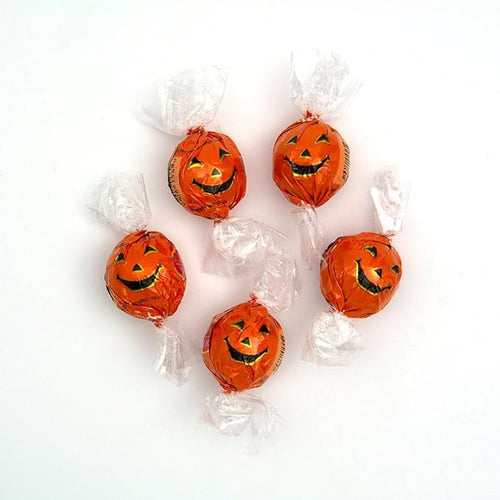 60pcs Halloween Candy Jack-o-Lantern Milk Chocolate Truffles (1.65lb or Approx. 60pcs)