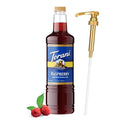Torani Sugar Free Raspberry Syrup 1 Liter Bottle with Pump Dispenser – Zero Sugar Zero Calories Keto Friendly Gluten Free Sweet &amp Tart Raspberry Flavor for Coffee Lemonade Cocktails &amp Mor