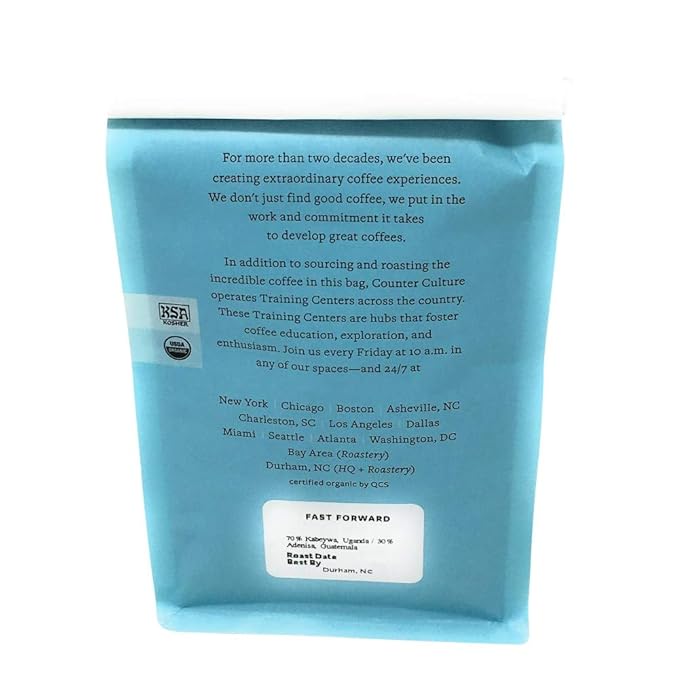 COUNTER CULTURE COFFEE Fast Forward Coffee Blend