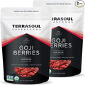 Terrasoul Superfoods Organic Goji Berries 2 Lbs (2 pack) - Large Size | Chewy Texture | Premium Quality | Lab-Tested…