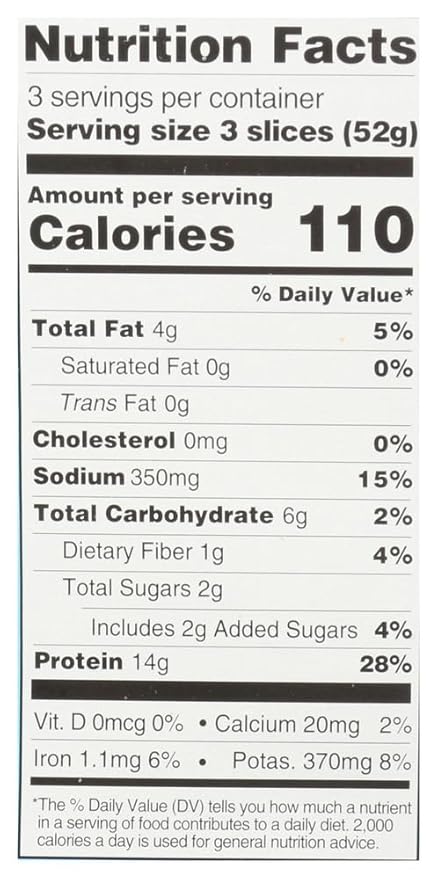 Tofurky - Bologna Deli 5.5 Ounce -- 6 per case.