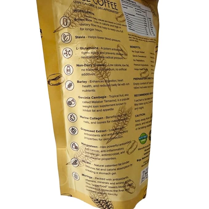 2-Pack Grainsmart Brown Rice Coffee 20 Sachets x 21g