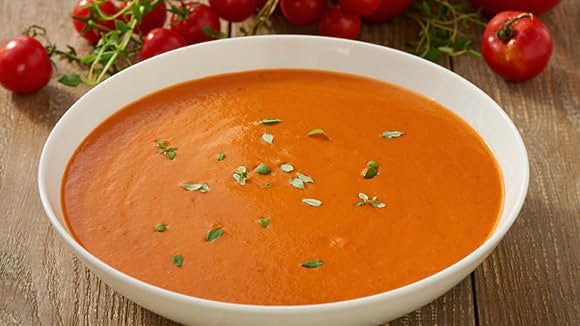 Knorr Professional Soup du Jour Tomato Basil Bisque No Artificial Preservatives Colors or Flavors Just Add Water 16.9 oz Pack of 4