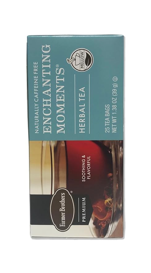 Farmer Brothers Premium: Enchanting Moments Herbal Tea - 6/25 ct boxes