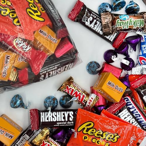 Chocolate Assorted Bulk Candy - 16 LB - Chocolate Candy Variety Pack - Easter - Bulk ChocolateCandy Milk Dark - Mix for Bag Stuffers - Candies - Chocolates