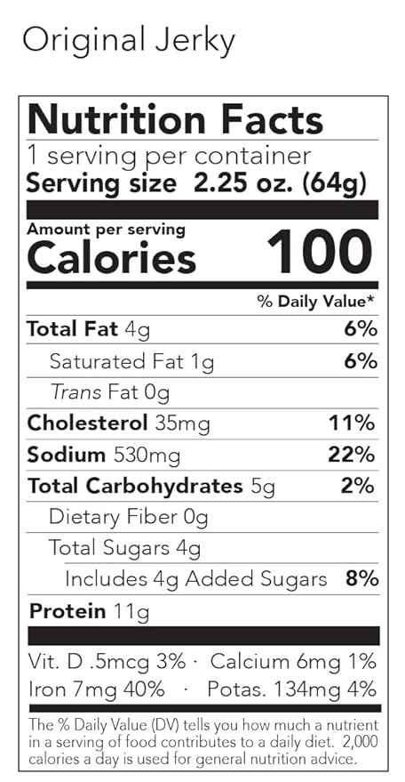 Craft Pork Jerky Original Flavor 8 x 2.25 oz Bags – Tender Hickory-Smoked Heritage Pork Jerky | Keto Paleo Gluten-Free | High-Protein Snack – Big Fork Brands