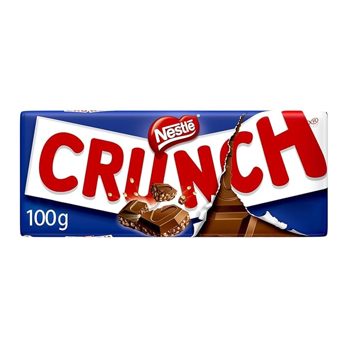 N estle Crunch Chocolate Bar 100g/3.52oz (Pack of 3) Shipped from Canada by Trendnsave