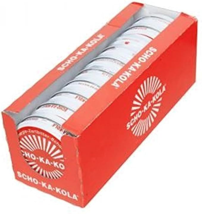 Scho-ka-kola Energy chocolate - DARK - 10 pack