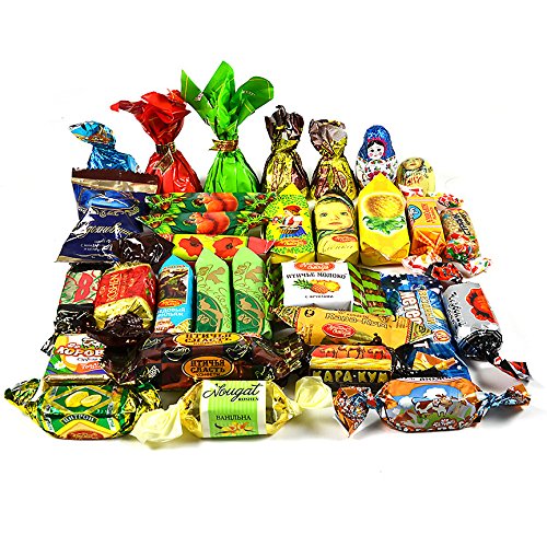 Gourmet Russian &amp Ukrainian Chocolate Candy Assortment (5 Lbs (80oz))