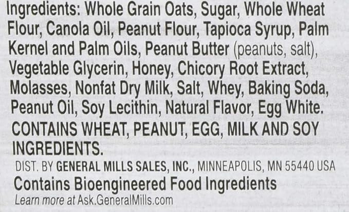 Nature Valley Soft-Baked Oatmeal Squares Peanut Butter 4Count