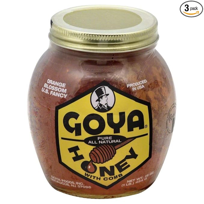 Goya Comb Honey 16-Ounce Units (Pack of 3)