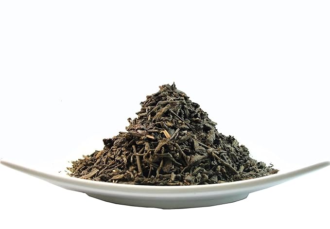 GreenhillTea Aged puerh tea Yunnan Pu-erh – Fermented Loose Leaf Tea Smooth &amp Earthy Flavor 1 LB