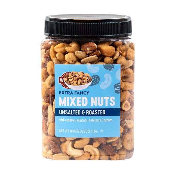 Mixed Nuts Roasted Unsalted Fancy 40 oz (40 oz (1 Pack))