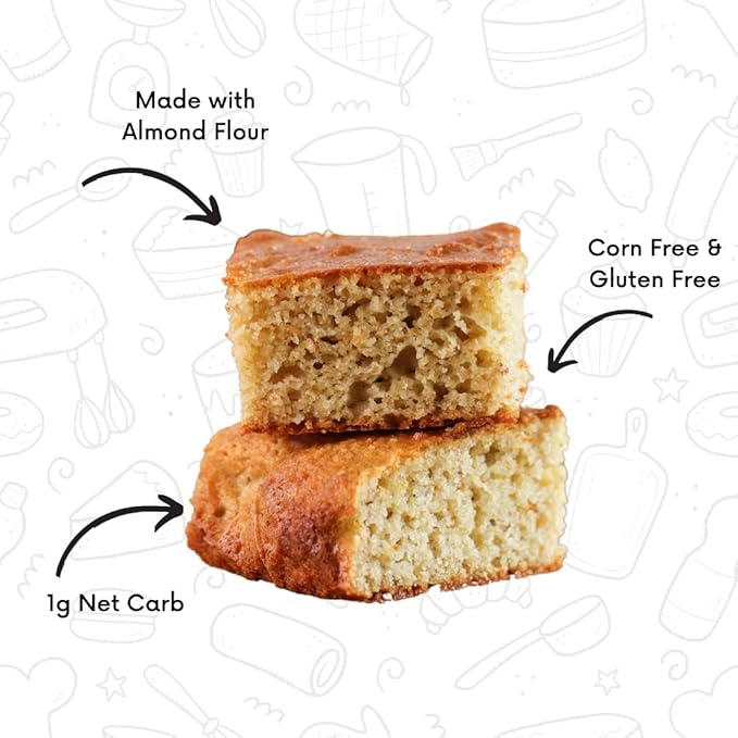 Keto Best Sellers - Chocolate Brownie Mix Carrot Cake &amp Muffin Mix Butter Pecan Cookie Mix Corn Free Bread Mix