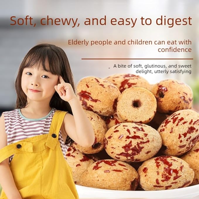 Pitted &amp Peeled Premium Dates 500g Wash-Free Jujube Natural Sweet &amp Plump 0 Additives (Peeled &amp Pitted Dates)