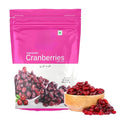 Generic Dried Cranberries Gluten Free Antioxidants Vitamin &amp Dietary Fiber Rich Pack of Unsulfured Ready to Eat Dry Cranberries - 200g