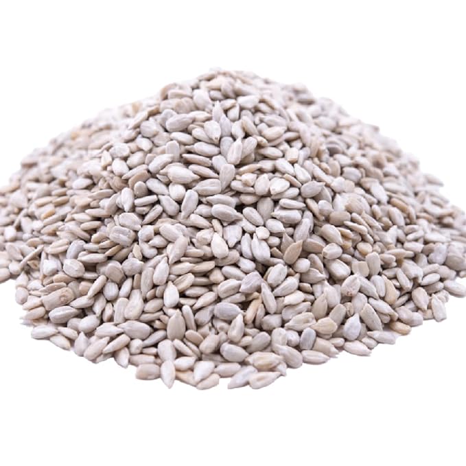 Gerbs Raw Sunflower Seed Kernels 4 lbs. | No Artificial Additives Resealable Bag | Mild &amp Crunchy | Top 14 Allergen-Free