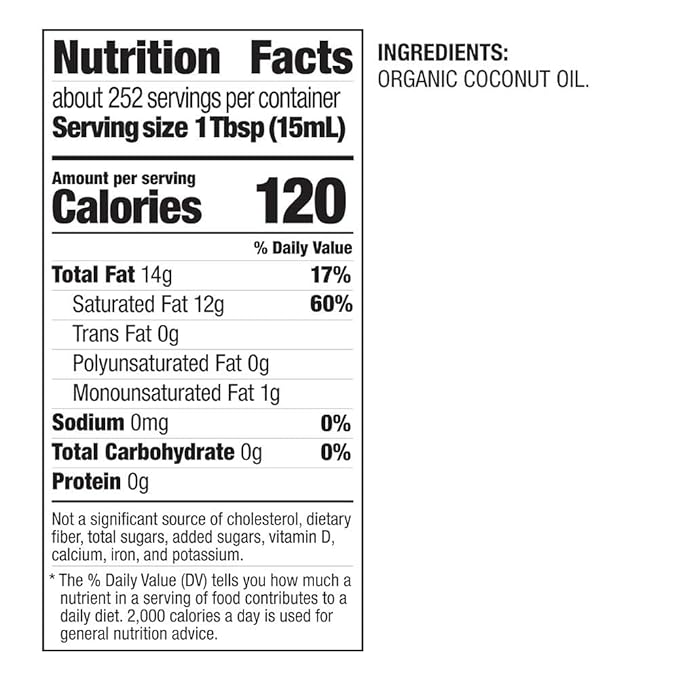BetterBody Foods Refined Organic Coconut Oil with Neutral Flavor and Aroma Non-GMO Cooking Oil 1 Gallon