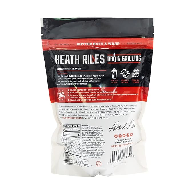 Heath Riles BBQ Butter Bath and Wrap with Chicken Injection &amp Brine Champion Pitmaster Recipe Award Winning Technique