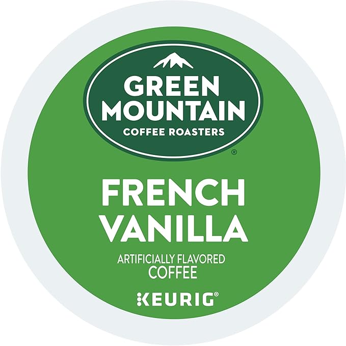 Green Mountain Coffee Roasters French Vanilla Keurig Single-Serve K-Cup Pods Light Roast Coffee 12 Count (Pack of 3)