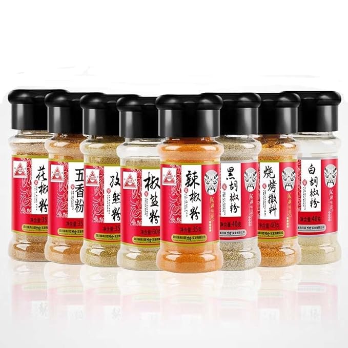 川珍 烧烤料组合装 烧烤调料 调味料 seasoning Chinese food 320g/盒（新老包装随机发货/New and old packages are shipped randomly）