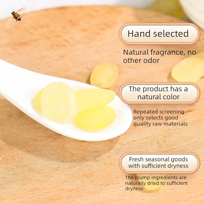 Pure Peach Gum Snow Swallow &amp Saponin Rice Kernel Combo No Impurities Natural Edible Nourishing Ingredients Ready for Stewing Dessert &amp Drinks (250g Saponin Rice)