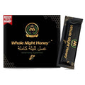 Whole Night Herbal Honey Blend Premium Botanical Honey Formula for Adults Bold Concentrated Herbal Infused Honey Dark Thick Texture No Synthetic Stimulants On-The-Go Single Serve Packets 12 x 15g