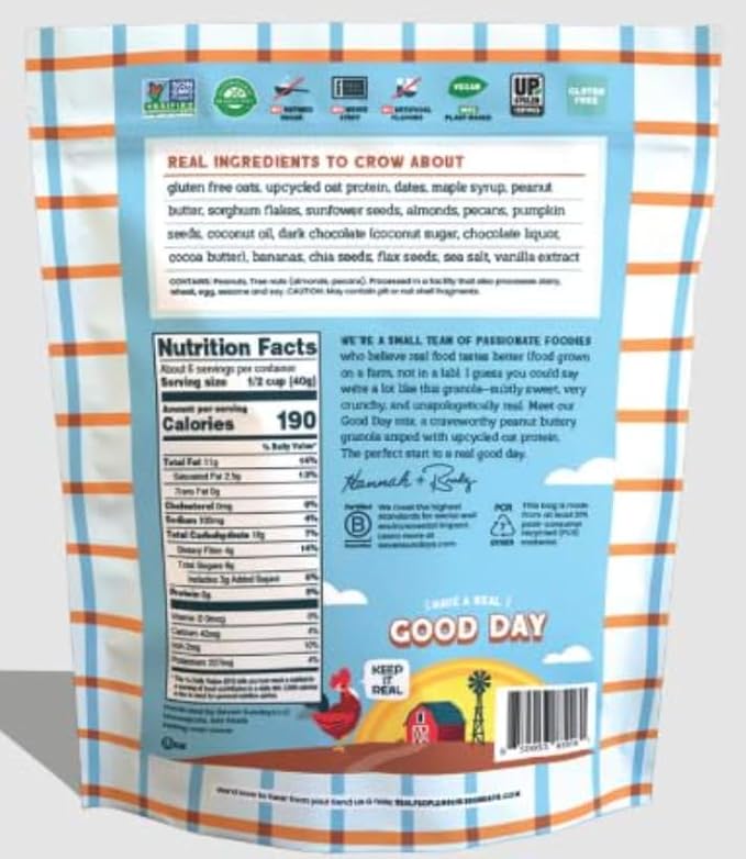 Seven Sundays Good Day Granola Peanut Butter Chocolate Banana 20 oz