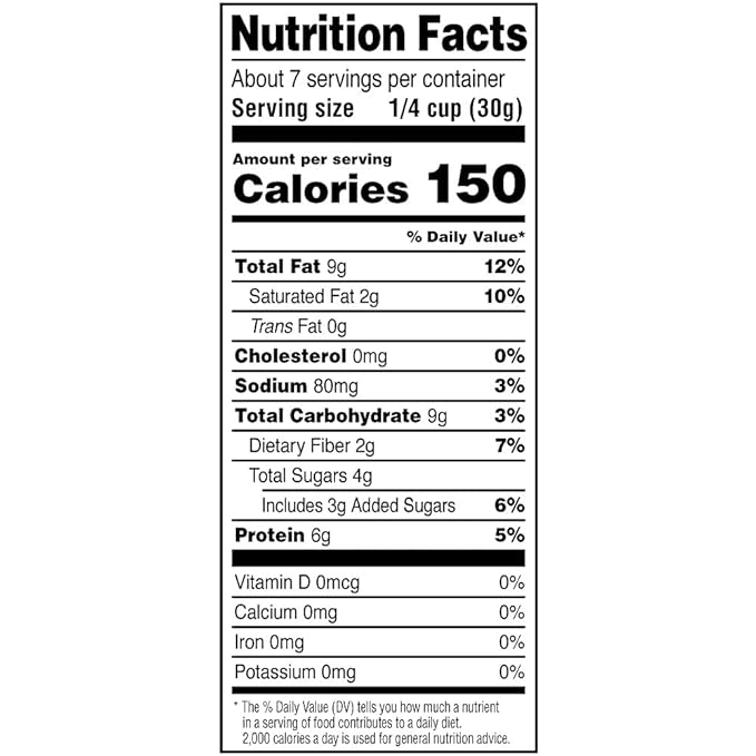 Snak Club Crunchy Peanuts 7.5 Ounce (Pack of 6)