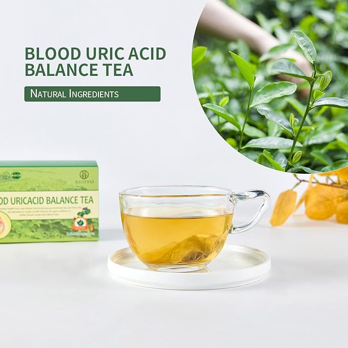 AIHIYO Blood Uric Acid Balance Tea Promote Purine Metabolism and Relieve Pain 20 Teabags