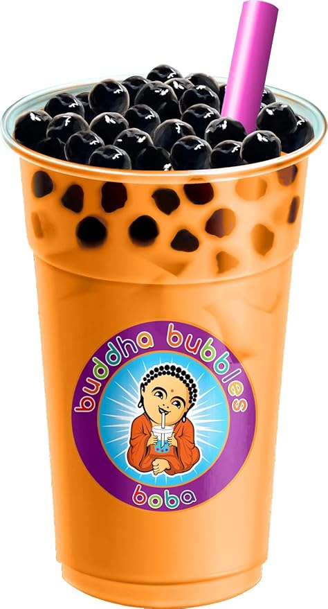 Premium THAI ICED TEA Boba/Bubble Tea Drink Mix Powder By Buddha Bubbles Boba 1 Kilo (2.2 Pounds) | (1000 Grams)