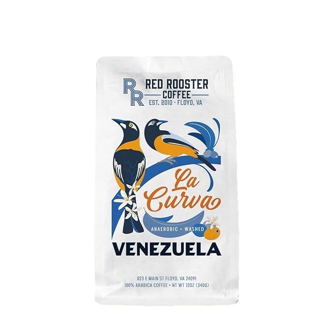 Venezuela La Curva - Roasted by Red Rooster Coffee - Whole Bean Coffee - 2 Pound Bag