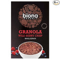 Biona Organic Wild Berry Crispy Granola (375g) - Pack of 6
