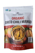 Just About Foods Organic Dried Chilli Mango - 13 Ounces