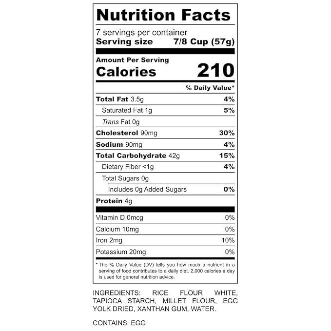Farmhouse Preserve Gluten Free Medium Double Egg Yolk Noodles 10 Oz - Made with Rice Flour Pasta for Soup (10 Ounce (Pack of 2))