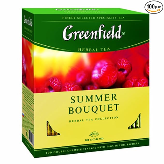 Greenfield Herbal Tea Summer Bouquet 100 bags