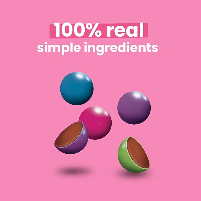 UNREAL Milk Chocolate Gems | Certified Fair Trade Non-GMO | Made with Gluten Free Ingredients and Colors from Nature | No Sugar Alcohols or Soy | 12 Snack Packs